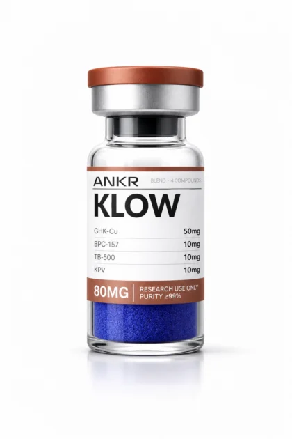KLOW Blend 80mg research peptide vial - ANKR Lab