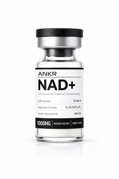 NAD+ research compound vial - ANKR Lab