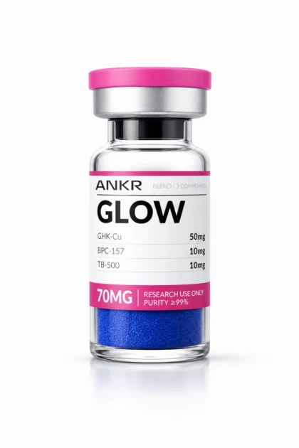 GLOW Blend 70mg research peptide vial - ANKR Lab