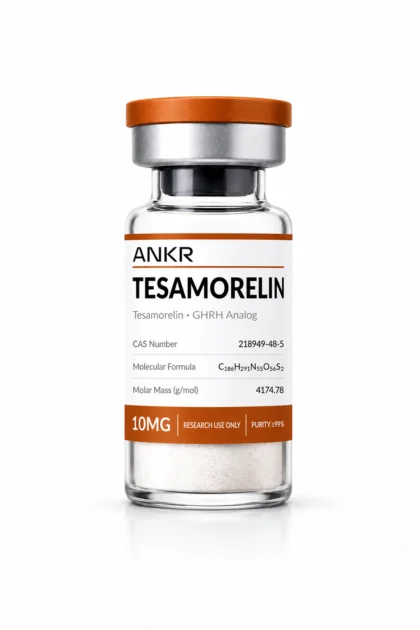 Tesamorelin research peptide vial - ANKR Lab