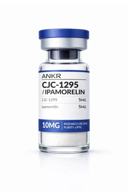 CJC-1295 / Ipamorelin research peptide vial - ANKR Lab