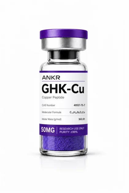 GHK-Cu research peptide vial - ANKR Lab