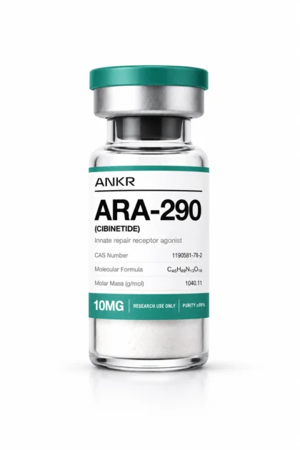 ARA-290 (Cibinetide) 10mg research peptide vial - ANKR Lab