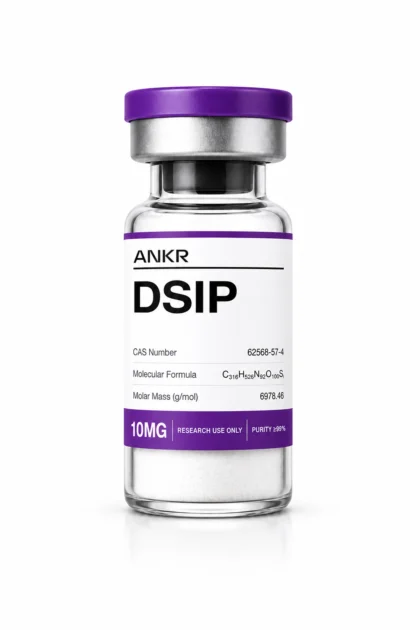 DSIP 10mg research peptide vial - ANKR Lab