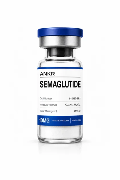 Semaglutide 10mg research peptide vial - ANKR Lab