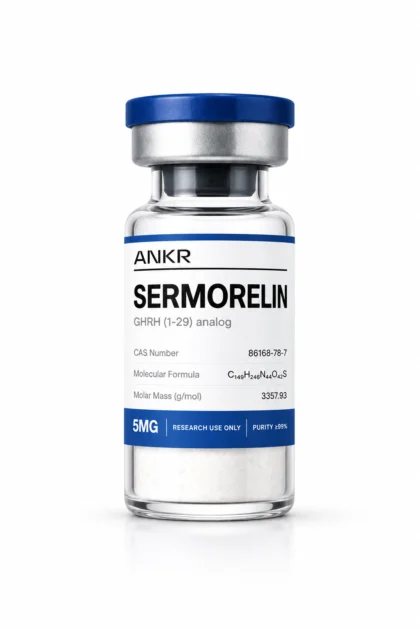 Sermorelin 5mg research peptide vial - ANKR Lab