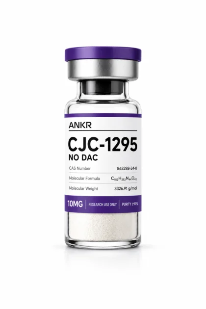 CJC-1295 No DAC 10mg research peptide vial - ANKR Lab