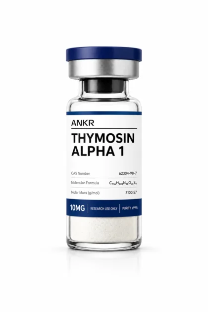 Thymosin Alpha-1 10mg research peptide vial - ANKR Lab
